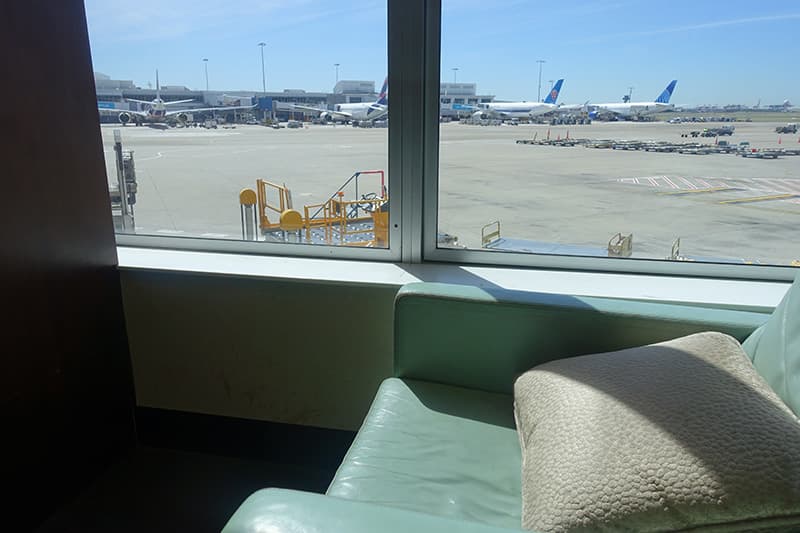 シドニー国際空港のThe Houseの座席