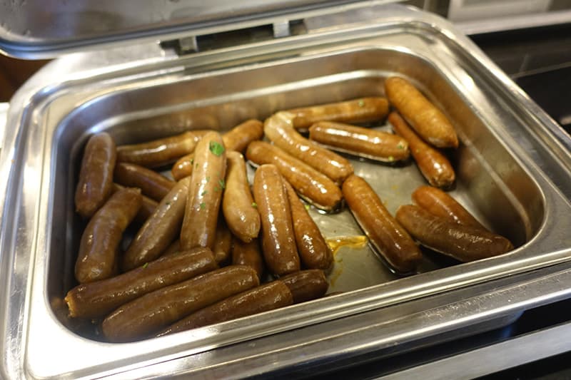 シドニー国際空港のThe Houseのウインナー