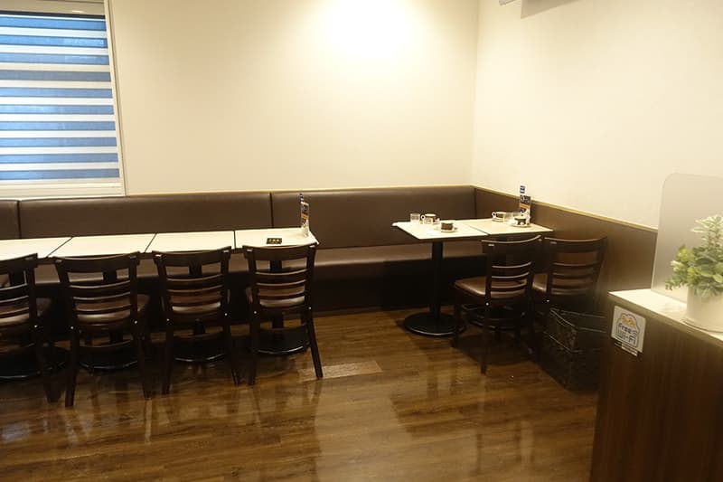 雪印パーラー 札幌本店の店内