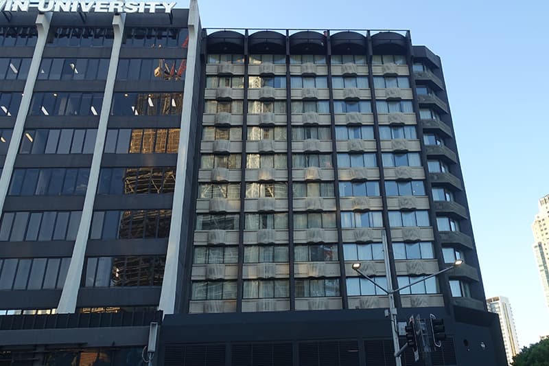 セントラル スタジオ ホテル シドニーの外観