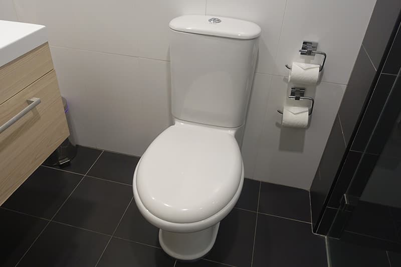 セントラル スタジオ ホテル シドニーのトイレ