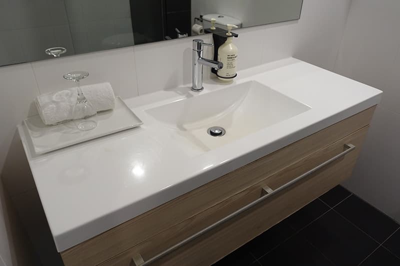 セントラル スタジオ ホテル シドニーの洗面台