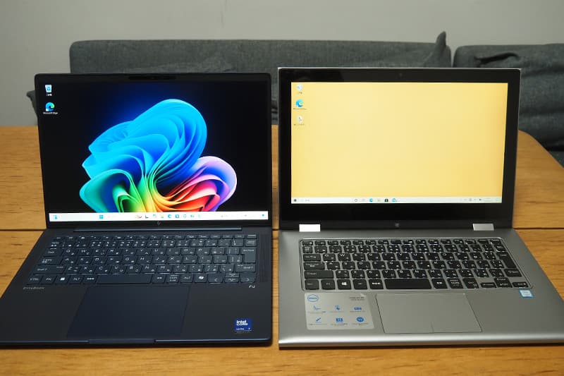 HP EliteBook X G1i 14 AIと13.3インチのノートパソコンの比較