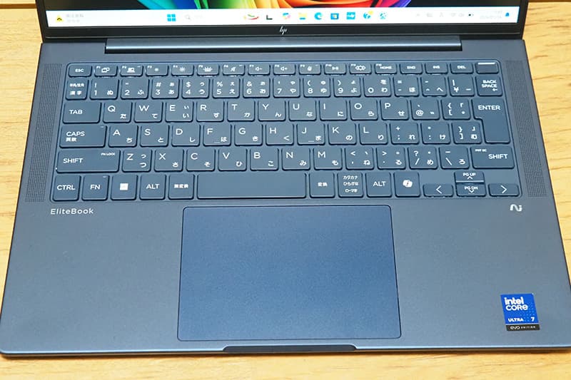 HP EliteBook X G1i 14 AIのキーボード