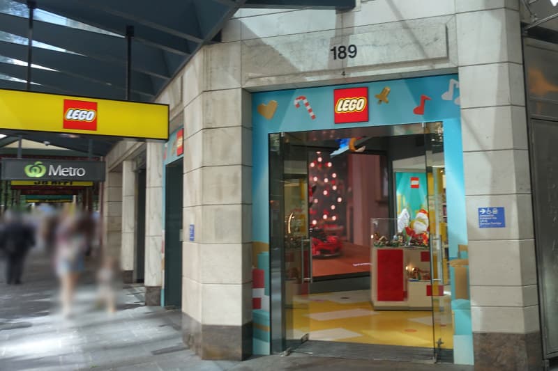 シドニーのレゴストア ピットストリートモール
