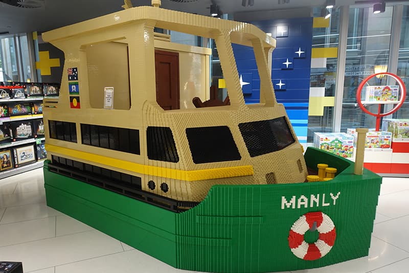 レゴのシドニーのフェリー