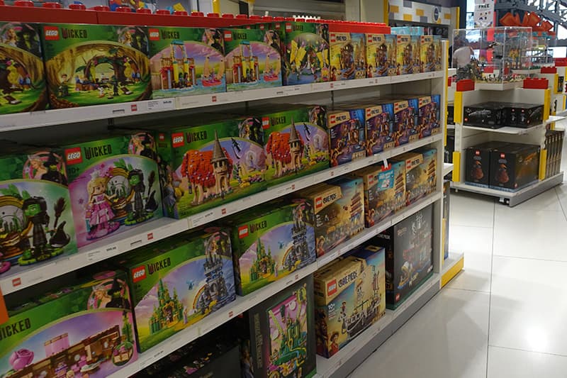 シドニーのレゴストア ピットストリートモールのレゴ
