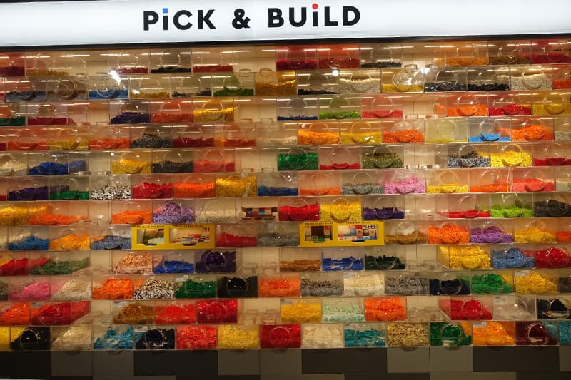 シドニーのレゴストア ピットストリートモールのPick & Build