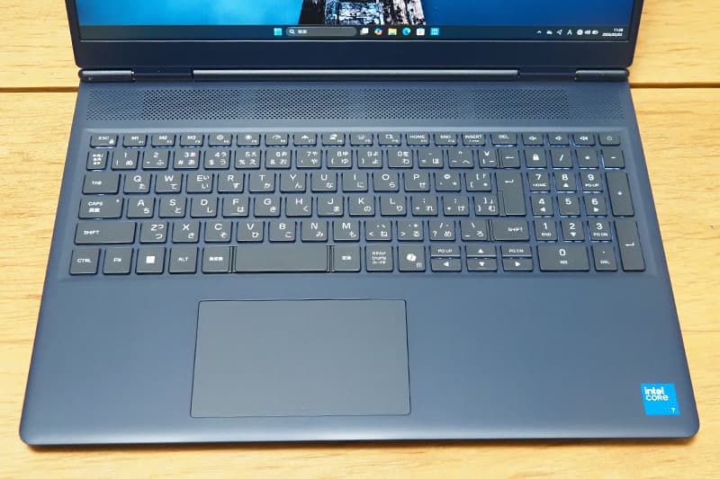 Alienware 16 Aurora AC16250のキーボード