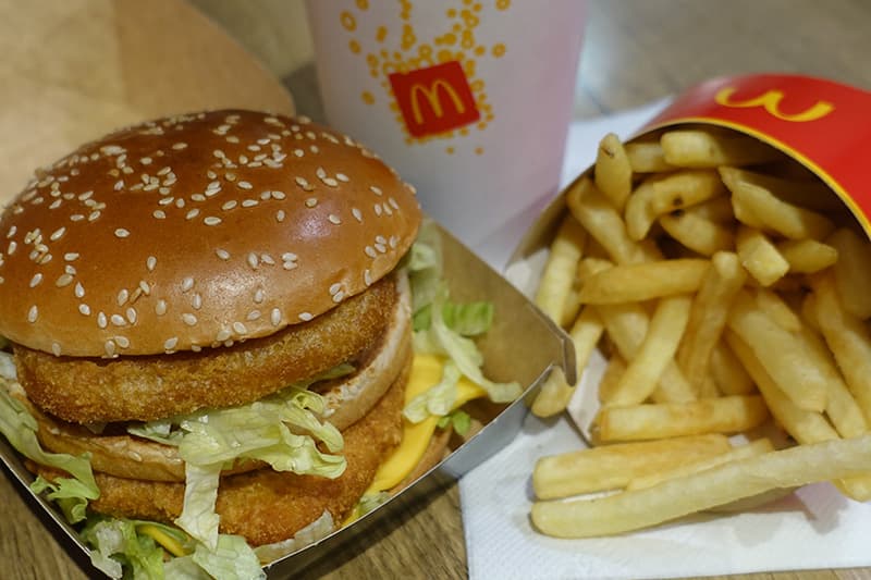 イギリスのマクドナルド