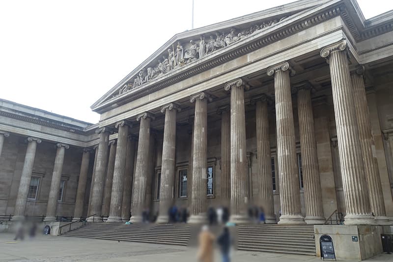 ロンドンの大英博物館