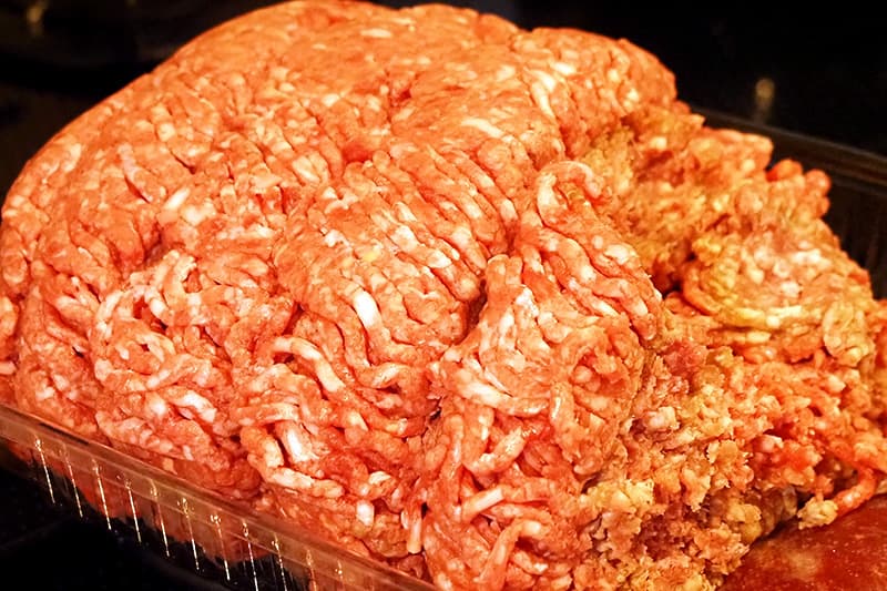 コストコの牛挽肉 赤身85%