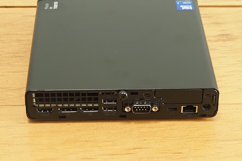 HP EliteDesk 8 Mini G1i Desktop AI PCの外部端子