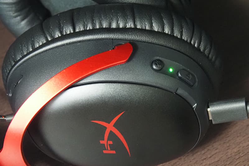 HyperX Cloud III Sのバッテリーの残量