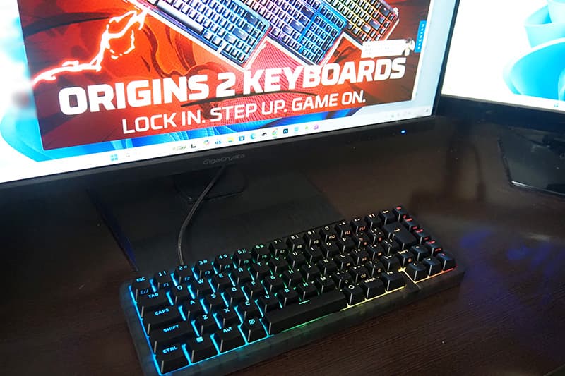 HyperX Origins 2 65のライティング