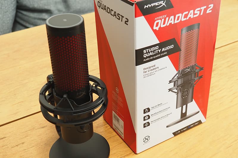 HyperX QuadCast 2 USBマイク
