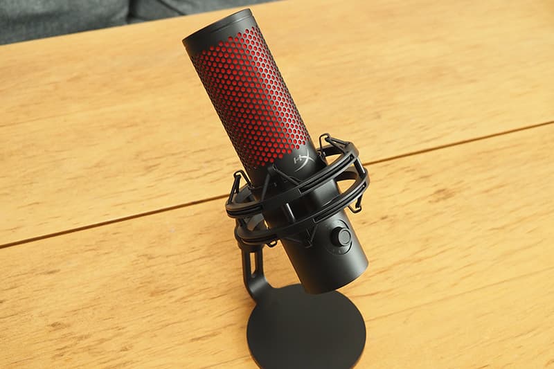 HyperX QuadCast 2の角度調整