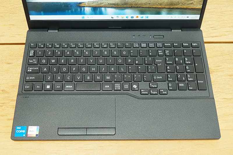 富士通 FMV WE1-K3のキーボード